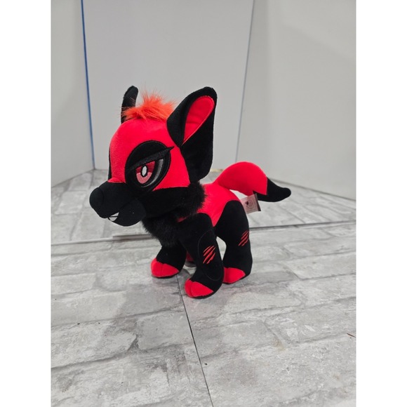 Evil Geniuses Other - Evil Geniuses Domonique Sonic Fox Red Black 10" Fursona Plush Furry Cosplay